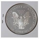 1998 P Silver Eagle - Proof Mint   1 Oz. Fine Silver