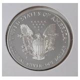 1999 P Silver Eagle - Proof Mint   1 Oz. Fine Silver