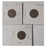 1919, 1919-D, 1919-S