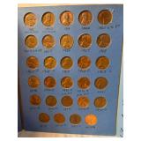 Lincoln Head Cent Collection Starting 1941 - 1974  (Book is Full)