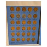 Lincoln Head Cent Collection Starting 1941 - 1975  (Book is Full)