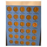 Lincoln Head Cent Collection Starting 1941 - 1975  (Book is Full)