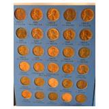 Lincoln Head Cent Collection Starting 1941 - 1975  (Book is Full)