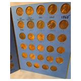 Lincoln Head Cent Collection Starting 1941 - 1975  (Book is Full)