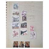 Book of Vintage Stamps