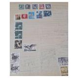 Book of Vintage Stamps