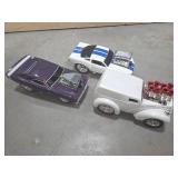 Lot of 3 Muscle Machines cars