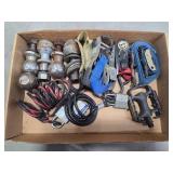 4 Bins of misc hardware