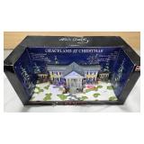 Lot of Elvis Collectibles - Graceland Model, License plate, Mug, Figurine