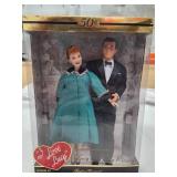 Lot of 2 I Love Lucy Barbie Sets