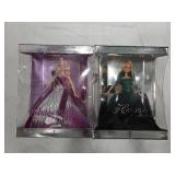 Lot of 2 Holiday Barbies