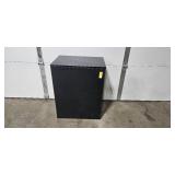 Pair of MCM Millennium 3-Drawer Black End Tables 30x16x24 Inch
