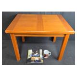 Solid Wood Coffee Table 29x21x21 Inches, akiane Book & Coffee Mug for your Reading Pleasure
