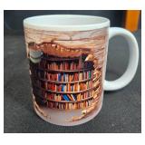 Solid Wood Coffee Table 29x21x21 Inches, akiane Book & Coffee Mug for your Reading Pleasure