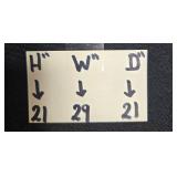 Solid Wood Coffee Table 29x21x21 Inches, akiane Book & Coffee Mug for your Reading Pleasure