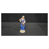 Goebel & Danish Anne Beatte Vintage Nativity Figurine Set with Wooden and Ceramic Pieces