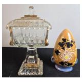 Assorted Vintage Porcelain, Glassware and Beaded Decorative Strand Collection