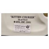 Department 56 Snowbabies Kitten Courier Figurine with Box