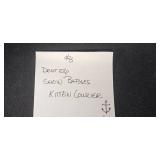 Department 56 Snowbabies Kitten Courier Figurine with Box