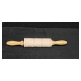 Set of 3 Wooden Cookie Molds and Rolling Pin Made in Germany