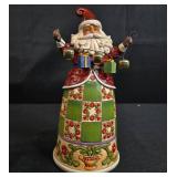 Jim Shore Heartwood Creek Merry Bells Are Ringing Santa Figurine