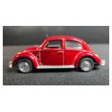 Diecast Vehicle Set with 2 Cars and Vintage London Double Decker Bus