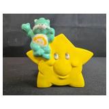 Vintage Collectibles Lot: Barbie Tin, Care Bear Star Figure, and Camel Figures