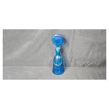 Set of 7 Vintage Cabin Still and Old Fitzgerald Wildlife Bourbon Decanters with 1 Blue Decorative Glass Bottle