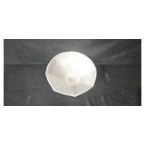 Set of 5 Vintage White Milk Glass Vases and Pitcher Collection