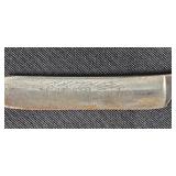 Vintage Vanity Set with Mirror, Perfume Bottles, Shaving Razor, and Decorative Boxes