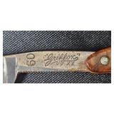 Vintage Vanity Set with Mirror, Perfume Bottles, Shaving Razor, and Decorative Boxes