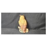 Set of 6 Vintage Figurines and Decor - Animals, House Box, Cart Planter