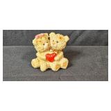 Collection of Ceramic Bear Figurines Including Russ and Panda