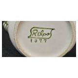 Set of 4 Decorative Vintage Pottery Pitchers - Relpo, Nemadji, Art Pottery