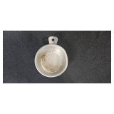 Collection of Vintage Metal and Kitchen Utensils with Percolator, Grater, Sifter, and Molds