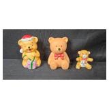 Collection of Assorted Bear Figurines and Trinket Box