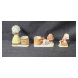 Lot of Vintage Porcelain Easter and Little Larkins Figurines and Holders