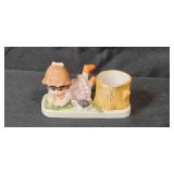 Lot of Vintage Porcelain Easter and Little Larkins Figurines and Holders