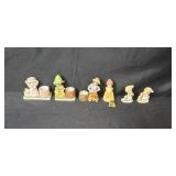 Collection of Vintage Homco and Jasco Adorabelle Porcelain Figurines