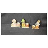 Collection of Vintage Homco and Jasco Adorabelle Porcelain Figurines