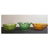 Collection of Vintage Mixing and Decorative Bowls, Glass and Pottery Assortment