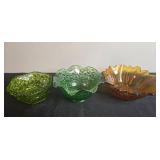 Collection of Vintage Mixing and Decorative Bowls, Glass and Pottery Assortment
