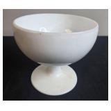 Collection of Vintage White Milk Glass Bowls, Vases, and Mug