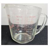 Collection of Vintage Ceramic Animal Creamers and Glass Measuring Cup