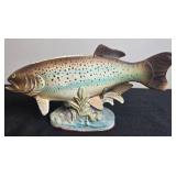 Vintage Fish Planters, Bird Vase, and Animal Figurines Collection
