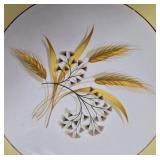 Vintage Mixed Dinnerware Collection - Plates, Cups, and Woven Ladle