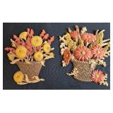 Collection of Duck and Swan Planters, Wall Plaques, and Decorative Tin