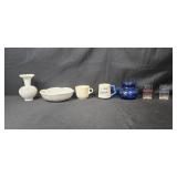 Vintage Drinkware and Decor Collection - Mugs, Glasses, Vases, Bowl
