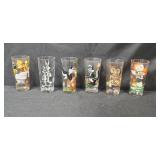 Set of Vintage Looney Tunes Character Glasses
