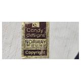 Carl Larsson Apple Girl Candle Holder by Candy Designs Norway